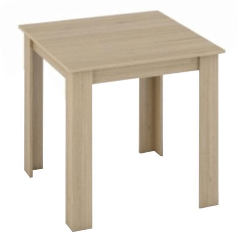Kondela 149891 Jedálenský stôl dub sonoma 80x80 cm KRAZ