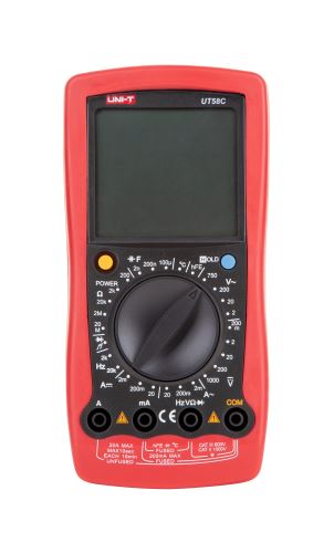 Multimeter Uni-T UT58C červený MIE0083