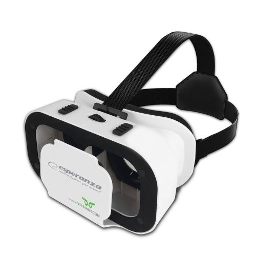 Esperanza EMV400 3D VR okuliare SHINECON bielo-čierne
