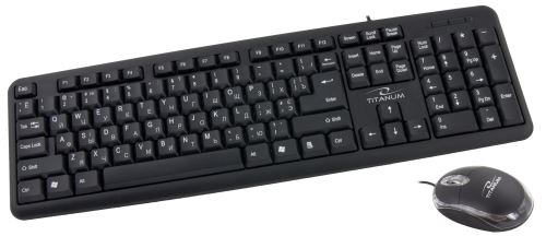 Titanum TK106UA Sada káblovej klávesnice s myšou SALEM