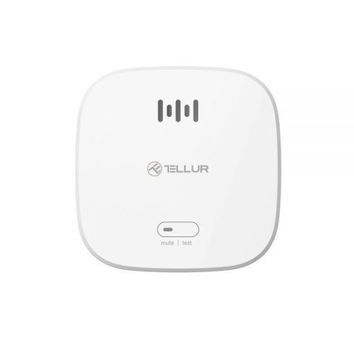 Tellur WiFi Smart dymový Sensor, CR123A, biely TR0045 TLL331281