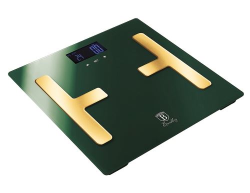 BERLINGERHAUS osobná váha Smart sklenená Emerald Collection BH-9108