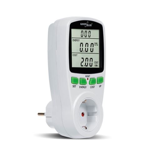 Wattmeter merač spotreby energie GreenBlue GB202G