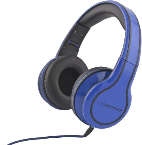 Esperanza Audio slúchadlá Blues modré EH136B