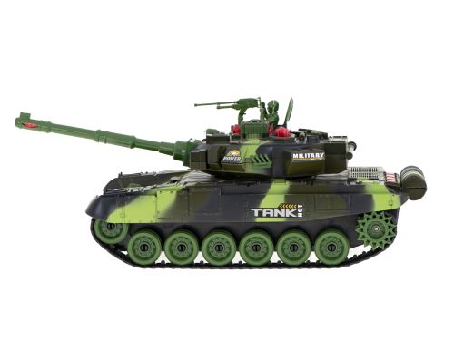 KIK KX6036 RC vojnový tank 9993 2,4 GHz lesná kamufláž