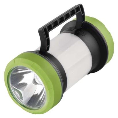 Emos LED nabíjacie kempingové svietidlo P2313, 350 lm, zeleno-čierna 1450000400
