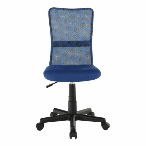 Kondela 254579 Otočná stolička modrá, čierna GOFY