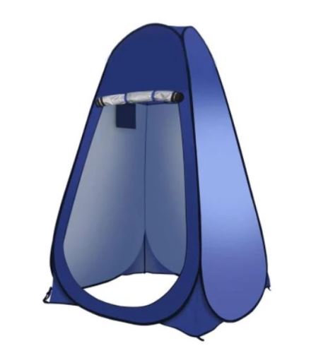 KIK KX5438 Prenosný sprchovací stan modrý