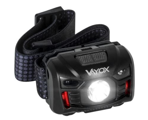 VAYOX KX3908 Nabíjacia čelovka LED so snímačom pohybu VA0020