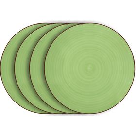 LAMART LT9055 Set zelených plytkých tanierov 4 ks HAPPY 42004688