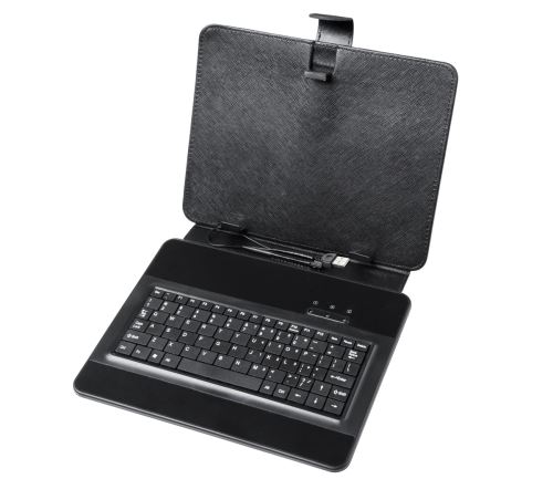 Púzdro pre 9,7" tablety s USB klávesnicou Quer KOM0487