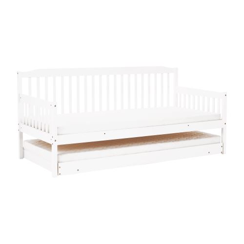 Kondela 261047 Detská rozkladacia posteľ s prístelkou biela masív PEDREZA