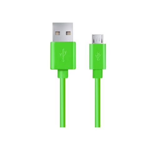 Esperanza Kábel Micro USB - USB 0,5m zelený EB177G