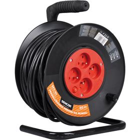 Sencor SPC 50 Predlžovací kábel na bubne 25m/4 3×1,5mm, čierny 35033613