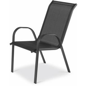 FIELDMANN Záhradná stolička FDZN 5010 čierna 50001602