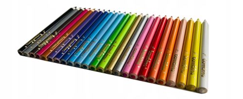 Bambino Ceruzky v drevenom rámčeku 24 farieb + strúhadlo KX5487_1
