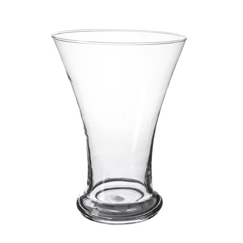 Indecor Váza sklenená 25 cm X04738