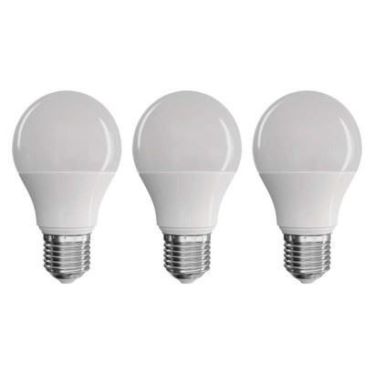 EMOS Lighting ZQ5144.3 LED žiarovka True Light 7,2 W E27 teplá biela, 3 ks 1525733246