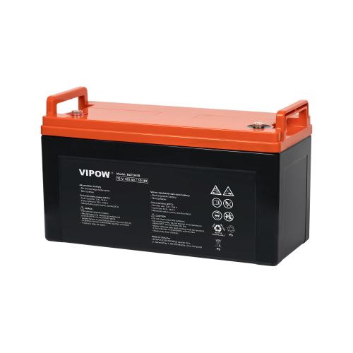 Vipow BAT0418 Gélová batéria 12V 120A
