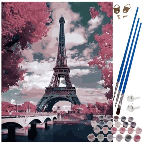 MAALEO 22784 Maľovanie podľa čísel Eiffelova veža 17067