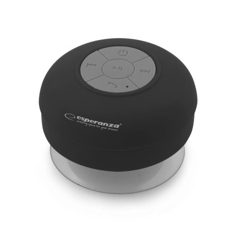 Esperanza Bluetooth reproduktor vodotesný Sprinkle čierny EP124K