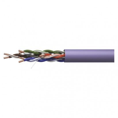 Emos Dátový kábel UTP CAT 5E LSZH, S9129 305m, fialový 2309010090