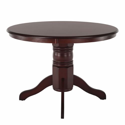 Kondela 299673 Jedálenský stôl okrúhly gaštan priemer 106 cm TABLOS