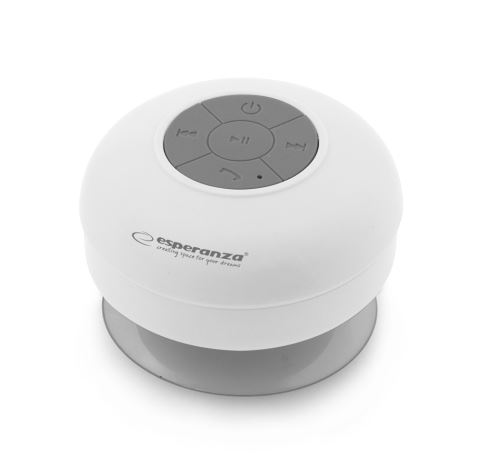Esperanza EP124W Bluetooth reproduktor vodotesný Sprinkle biely