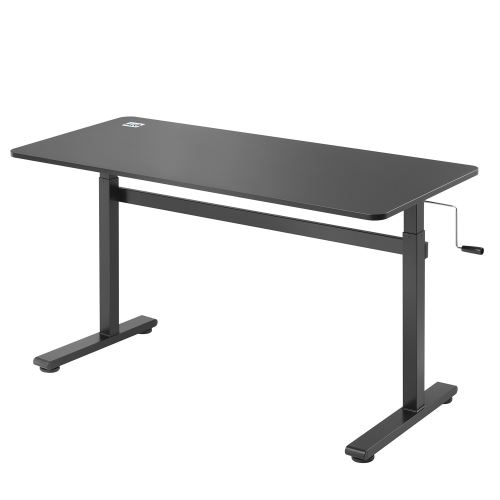ERGO-OFFICE ER-401 B Výškovo nastaviteľný stôl max. 40 kg, 140 x 60 cm, čierny 70194