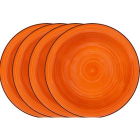 LAMART LT9063 Set hlbokých oranžových tanierov 4 ks HAPPY 42004711
