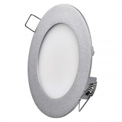 EMOS Lighting ZD1222 LED podhľadové svietidlo PROFI strieborné, 12 cm, 6 W, neutrálna biela 1540120670