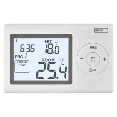 Emos Izbový termostat, P5607, 2101209000 Biela