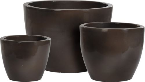 Kvetináč keramika súprava 3 ks Progarden KO-VT4100580