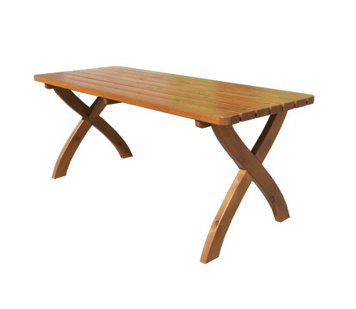 Rojaplast záhradný drevený stôl Strong Masív 160 cm 281/4