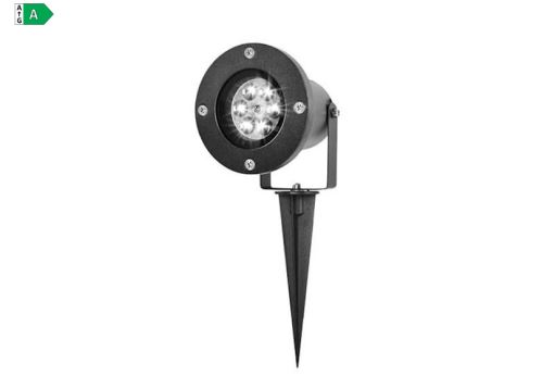 Iso Trade 9579 LED projektor pre vianočné snehové vločky, čierny 14100