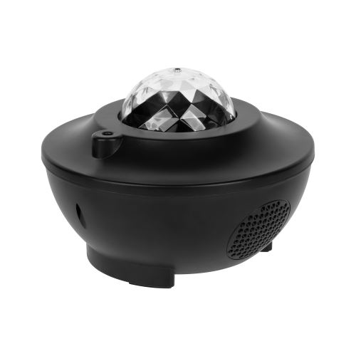 Rebel ZAR0557 LED projektor s reproduktorom čierna