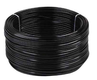 LP Elektrický kábel OMYp 2x0,5 300/300V čierny (100m) KAB0830