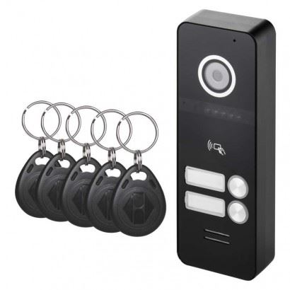 EMOS Kamerová jednotka pre monitory a videotelefóny, čierna EM-10AHD H3017 3010003017
