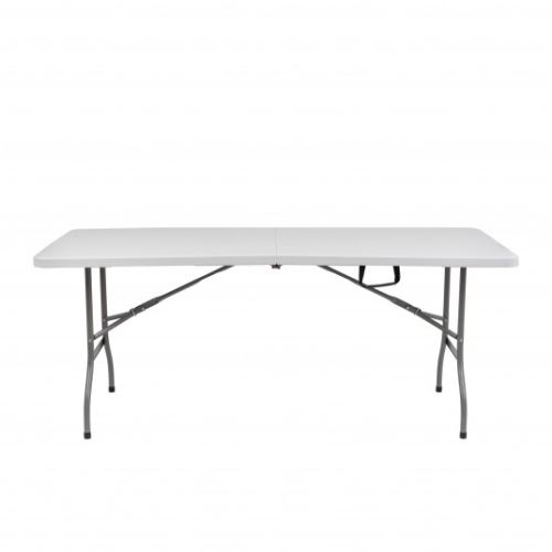 Mirpol VIVID180C Skladací cateringový stôl 180 x 70 cm biely