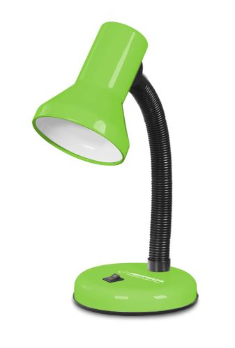 Esperanza Pracovná lampa E27 ALTAIR, zelená ELD108G