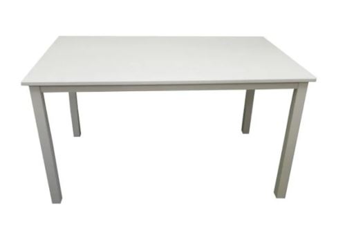 Kondela 203068 Jedálenský stôl biela 135x80 cm ASTRO