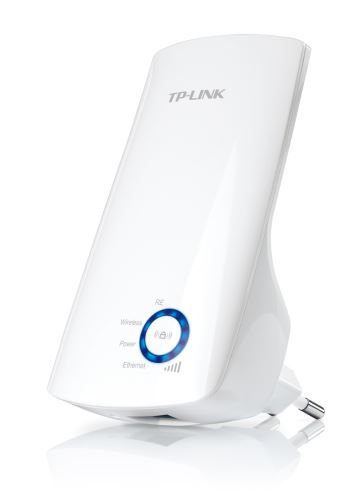 LP TP-LINK TL-WA850RE Univerzálny extender pre bezdrôtovú sieť, 300Mb/s biely KOM0485