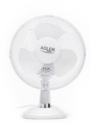 Adler AD 7302 KX3497 Stolný ventilátor 23 cm 56Db 45W biely