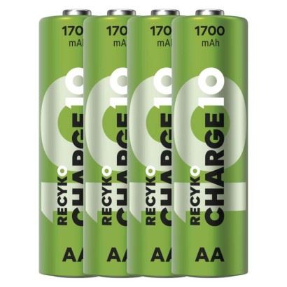 GP B24294 Nabíjacie batérie ReCyko Charge 10 AA (HR6), 4 ks, zelené 1033224170
