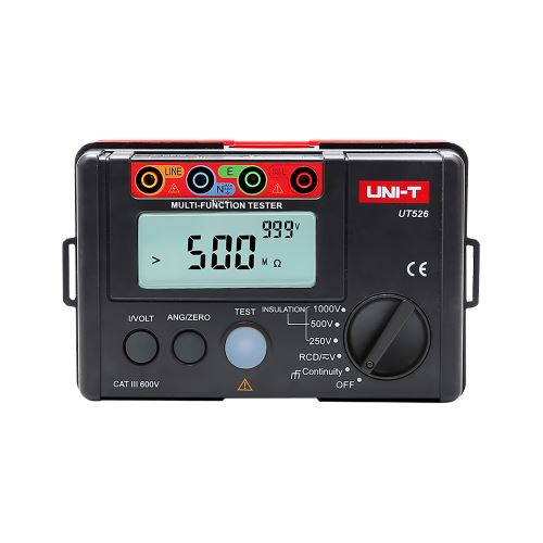 Uni-T UT526 Multifunkčný merač pre elektrikárov, merač odporu MIE0133