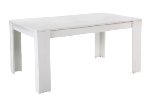 Kondela 69333 Jedálenský stôl biela 140x80 cm TOMY NEW