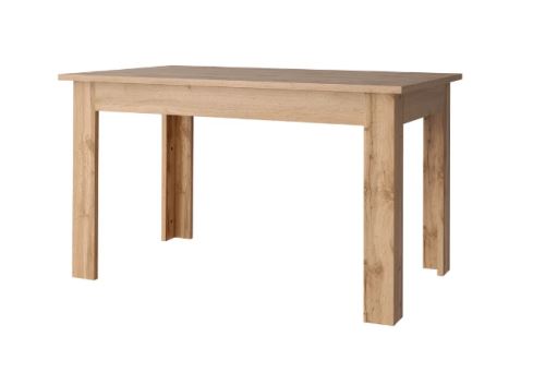 Kondela 352437 Rozkladací stôl 132-175x80 cm, MORATIZ hnedá drevotrieska 80 x 132 x 76 cm