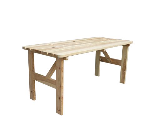 Rojaplast Záhradný prírodný drevený stôl Viking 180 cm 15/5