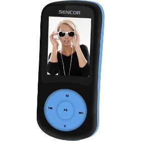SENCOR SFP 5870 BBU 8GB MP3/MP4 prehrávač 35042857 modrý