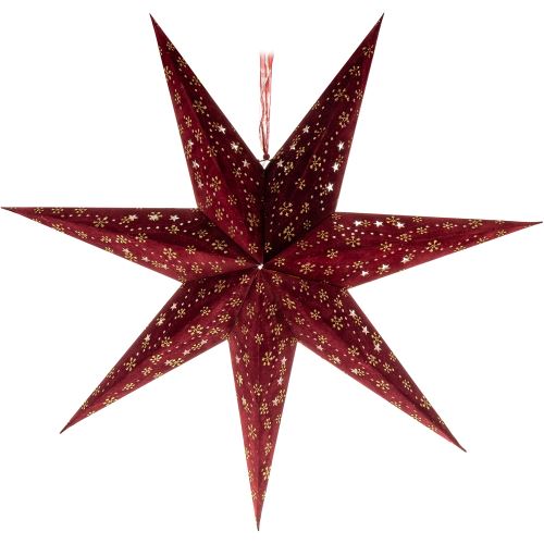 RETLUX RXL 338 Papierová hviezda s LED 10LED WW, červená 50003933